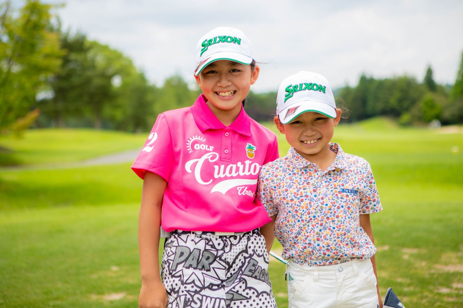 世界大会準優勝小学生姉妹ゴルファーの英語学習サポートで夢を応援
